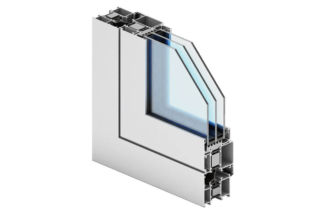 Plastixal aluminum window - Imperial I+